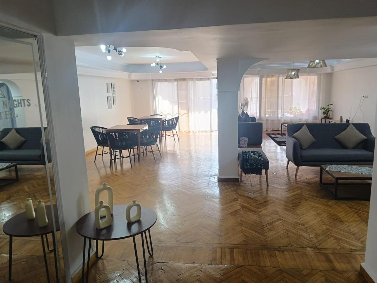 Pyramids Nights Hostel Kafret el-Gabal Екстериор снимка